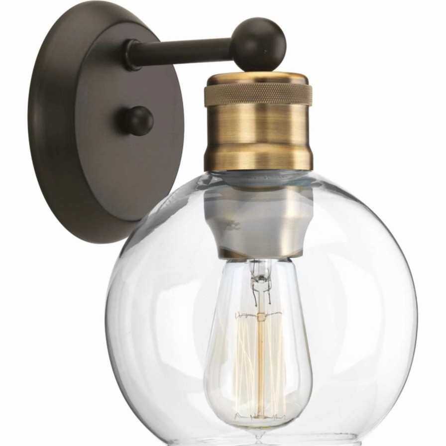 * | Top 10 Transitional Progress Lighting Hansford Bathroom Sconce