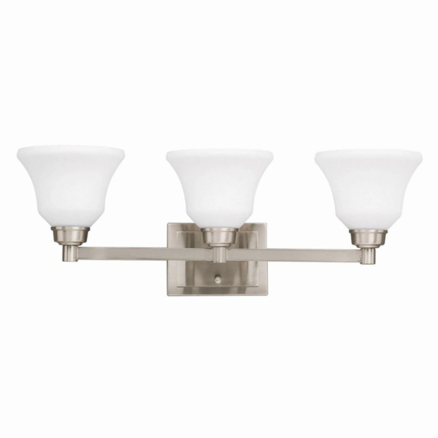 * | Cheapest Transitional Kichler Langford 5390L18 Bathroom Vanity Light