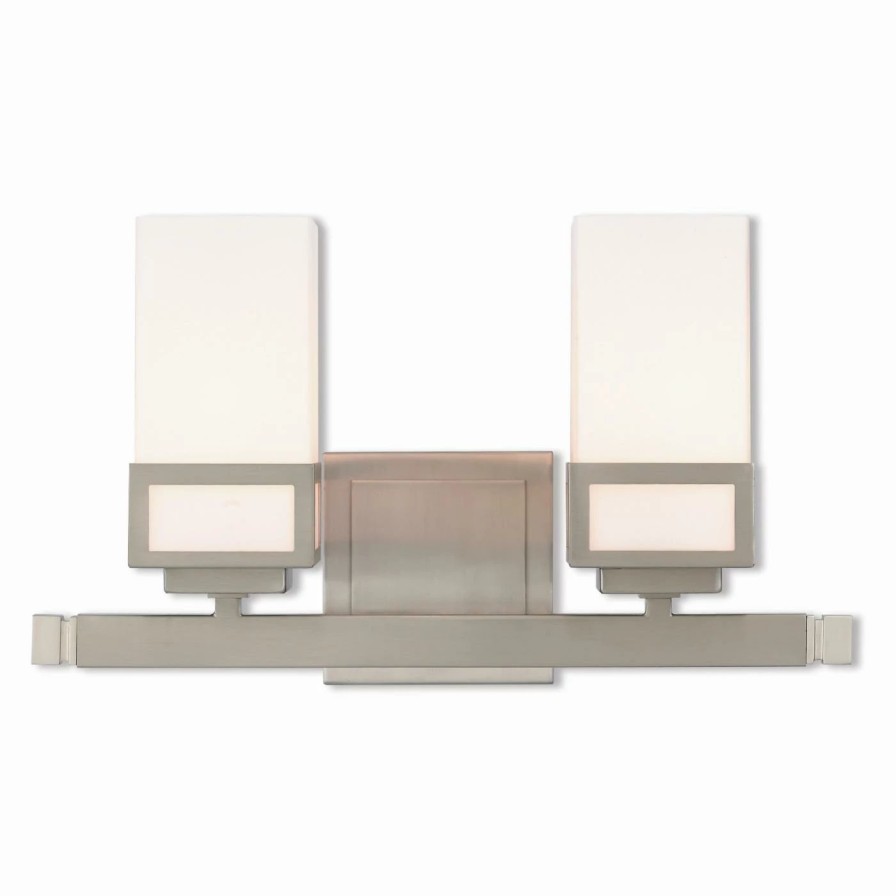 * | Wholesale Modern / Contemporary Livex Lighting Harding 2 Light Bathroom Vanity Light