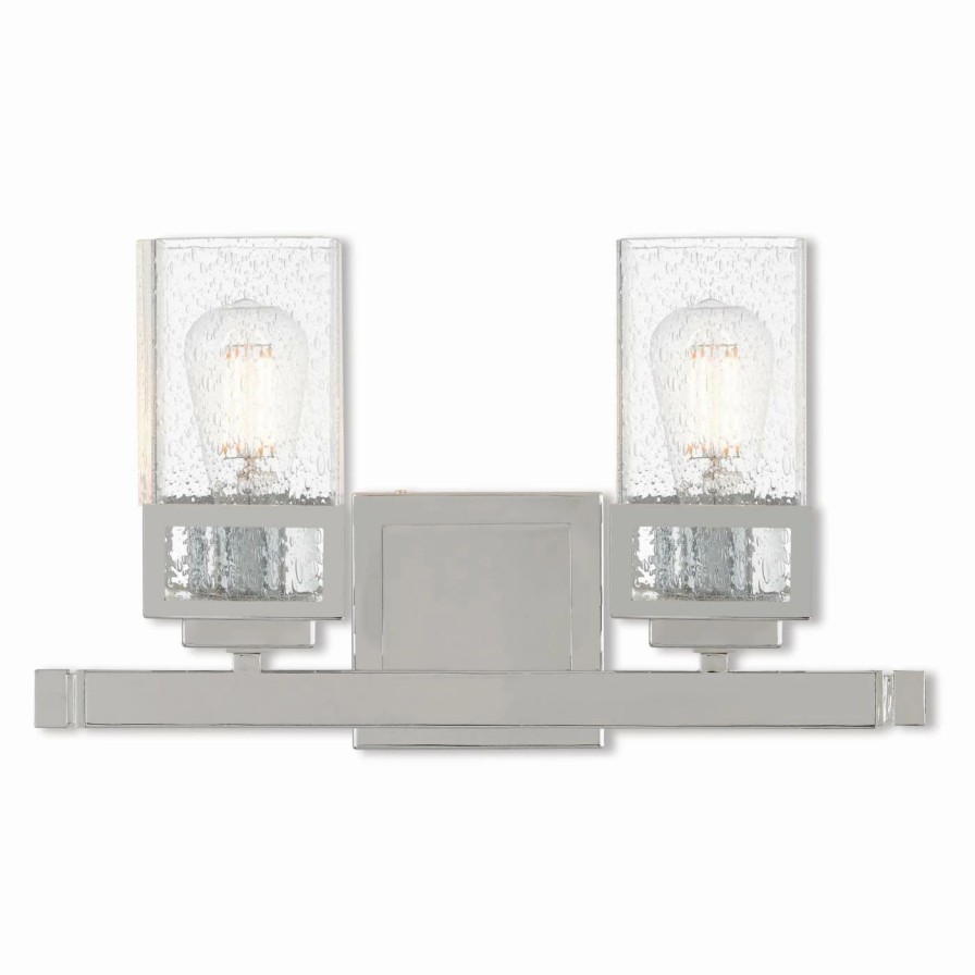 * | Wholesale Modern / Contemporary Livex Lighting Harding 2 Light Bathroom Vanity Light