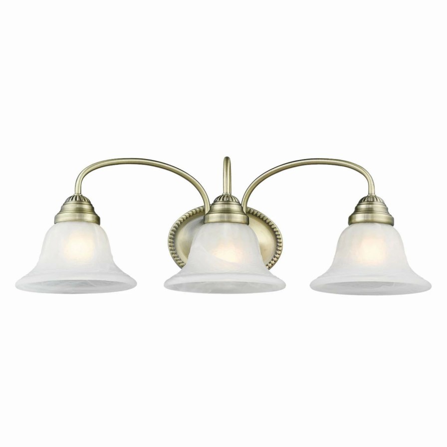 * | Best Reviews Of Livex Lighting Traditional Livex Edgemont 1533 Vanity Light 23.5W In.