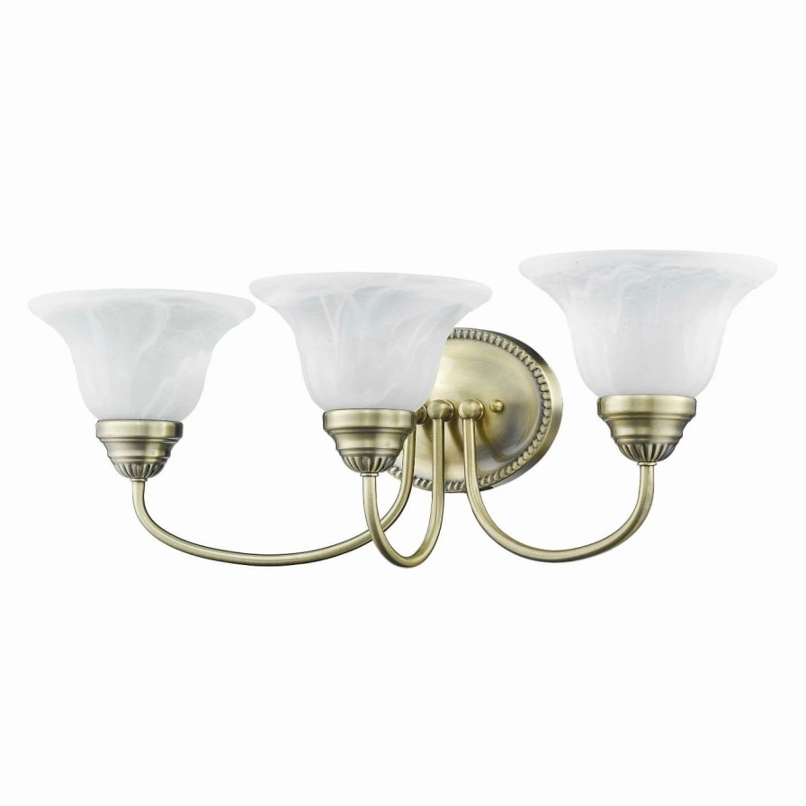 * | Best Reviews Of Livex Lighting Traditional Livex Edgemont 1533 Vanity Light 23.5W In.