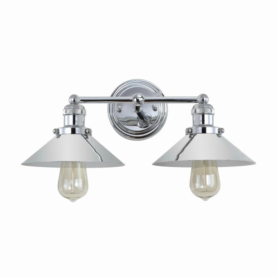 * | Cheapest Farmhouse / Cottage Jonathan Y Jyl June 2 Light Bathroom Vanity Light