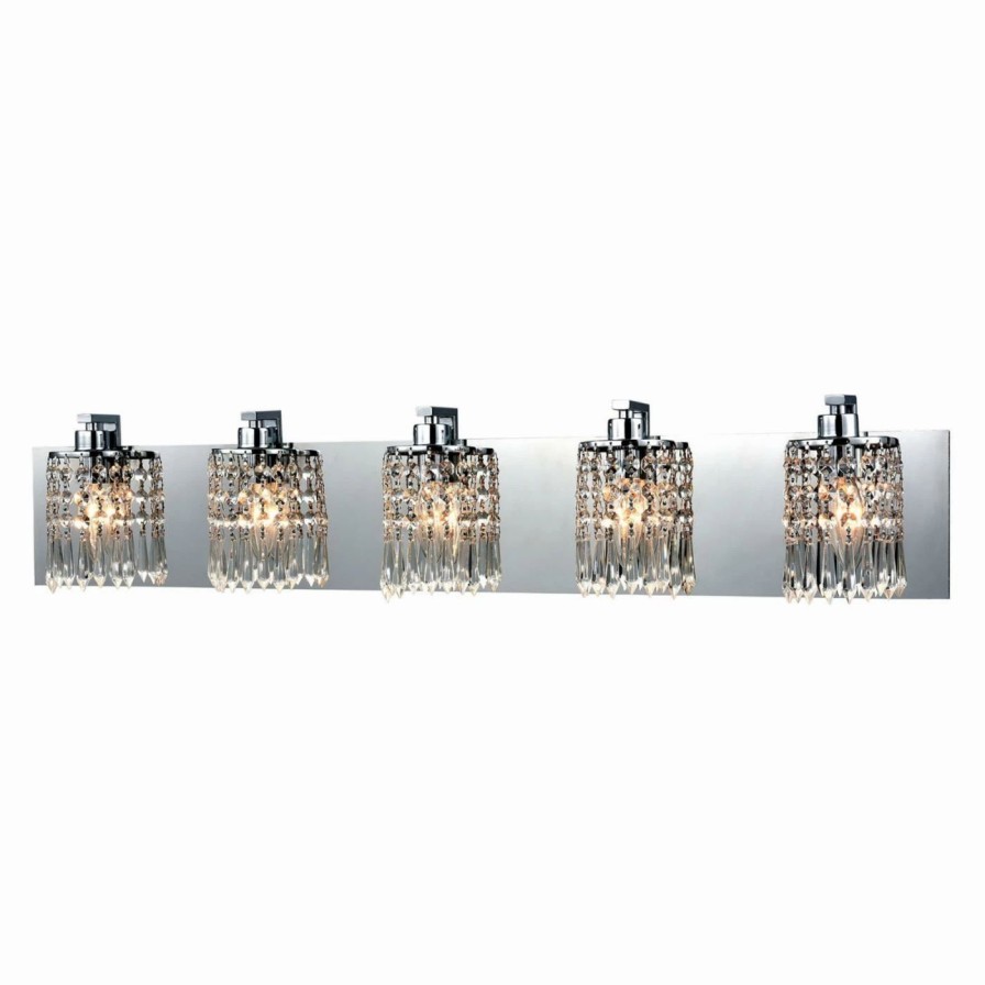 * | Hot Sale Modern / Contemporary Elk Lighting Optix 11239/5 Light Bathroom Light Vanity