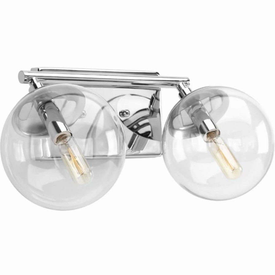 * | Wholesale Mid-Century Progress Lighting Mod 2 Light Bathroom Vanity Light