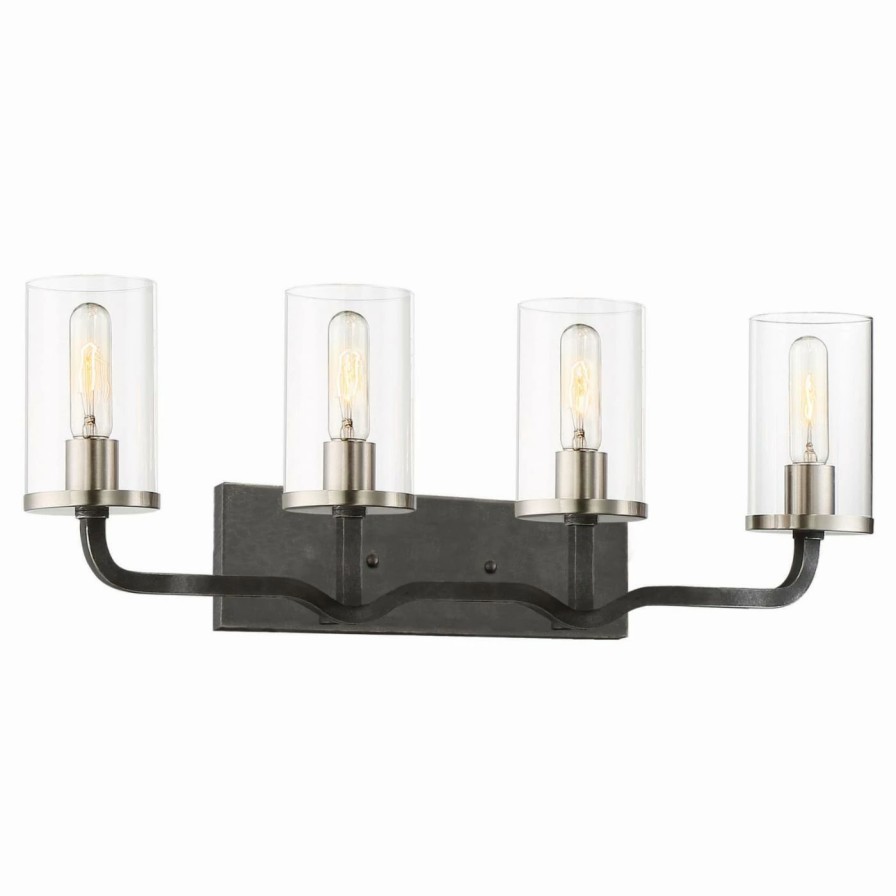 * | Budget Industrial Nuvo Sherwood 60/6129 Bathroom Vanity Light