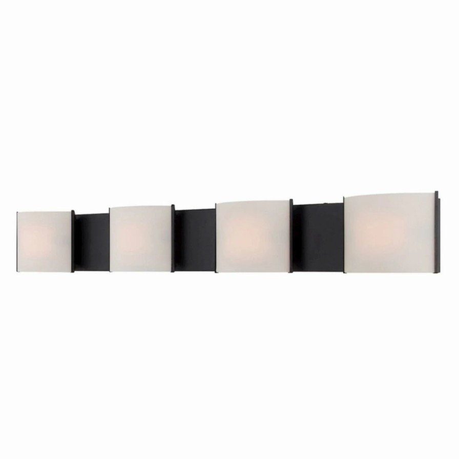 * | New Modern / Contemporary Elk Lighting Pandora Tall 4 Light Bathroom Vanity Light