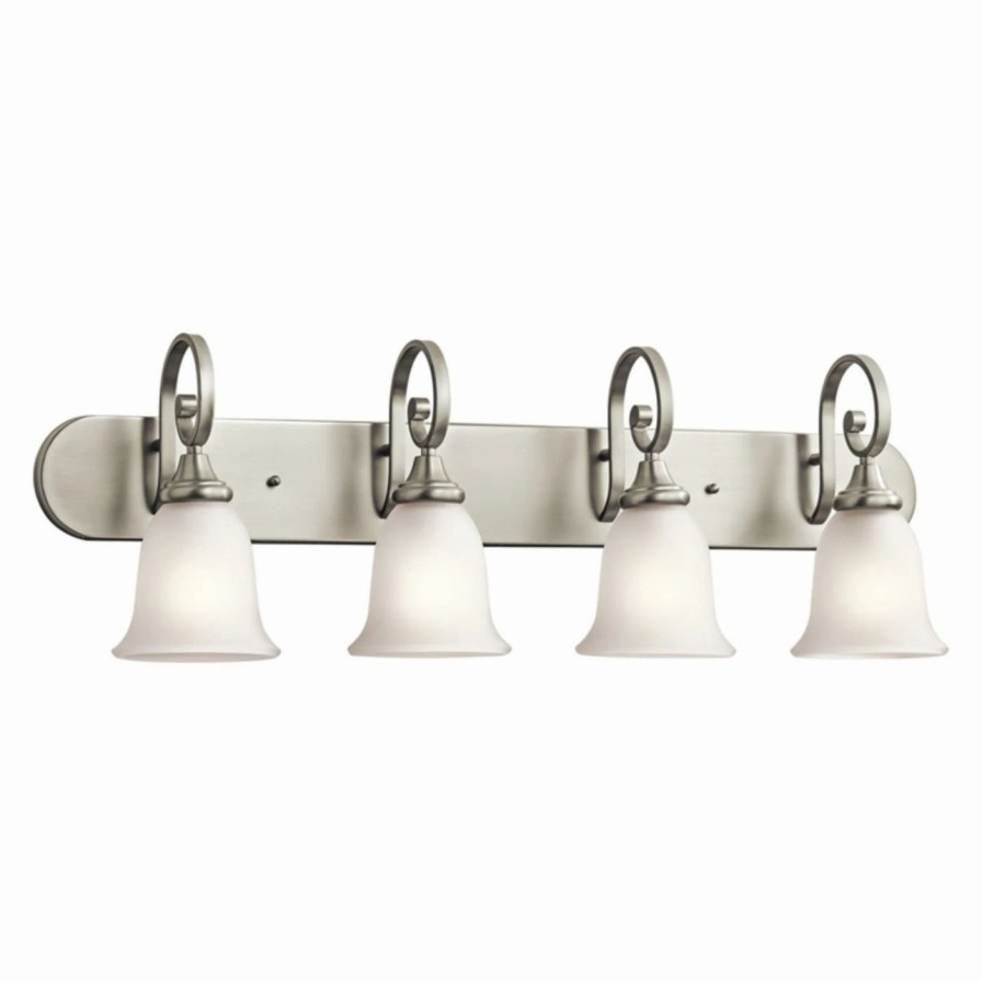 * | Promo Transitional Kichler Monroe 45056L18 Bathroom Vanity Light