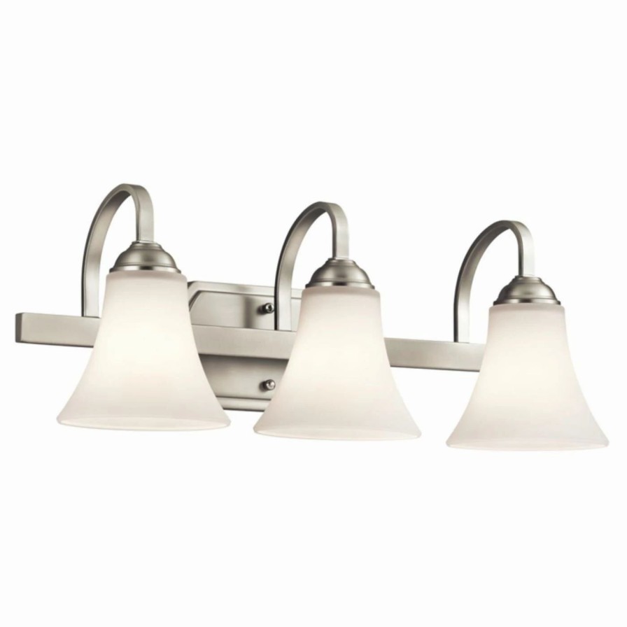 * | Wholesale Transitional Kichler Keiran 45513 3 Light Bathroom Vanity Light