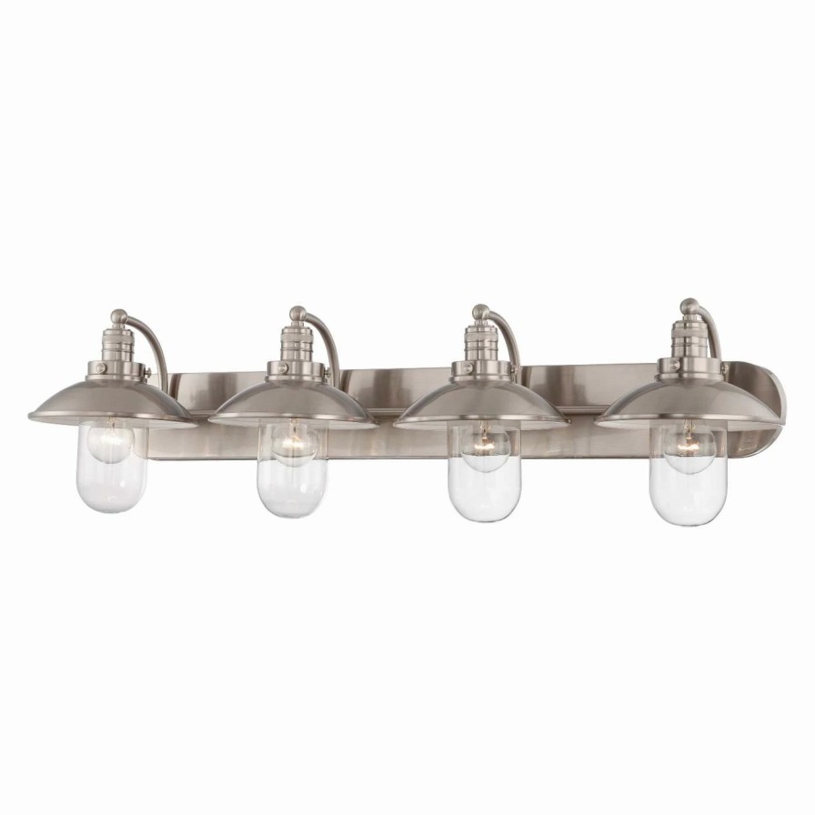 * | Hot Sale Industrial Minka Lavery Downtown Edison 5134-84 Bathroom Vanity Light