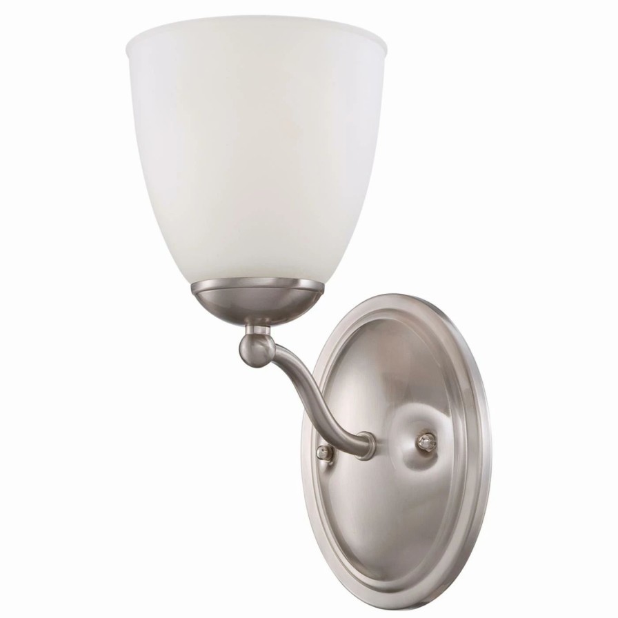 * | Deals Transitional Nuvo 60/5 Patton 1 Light Bathroom Vanity Light