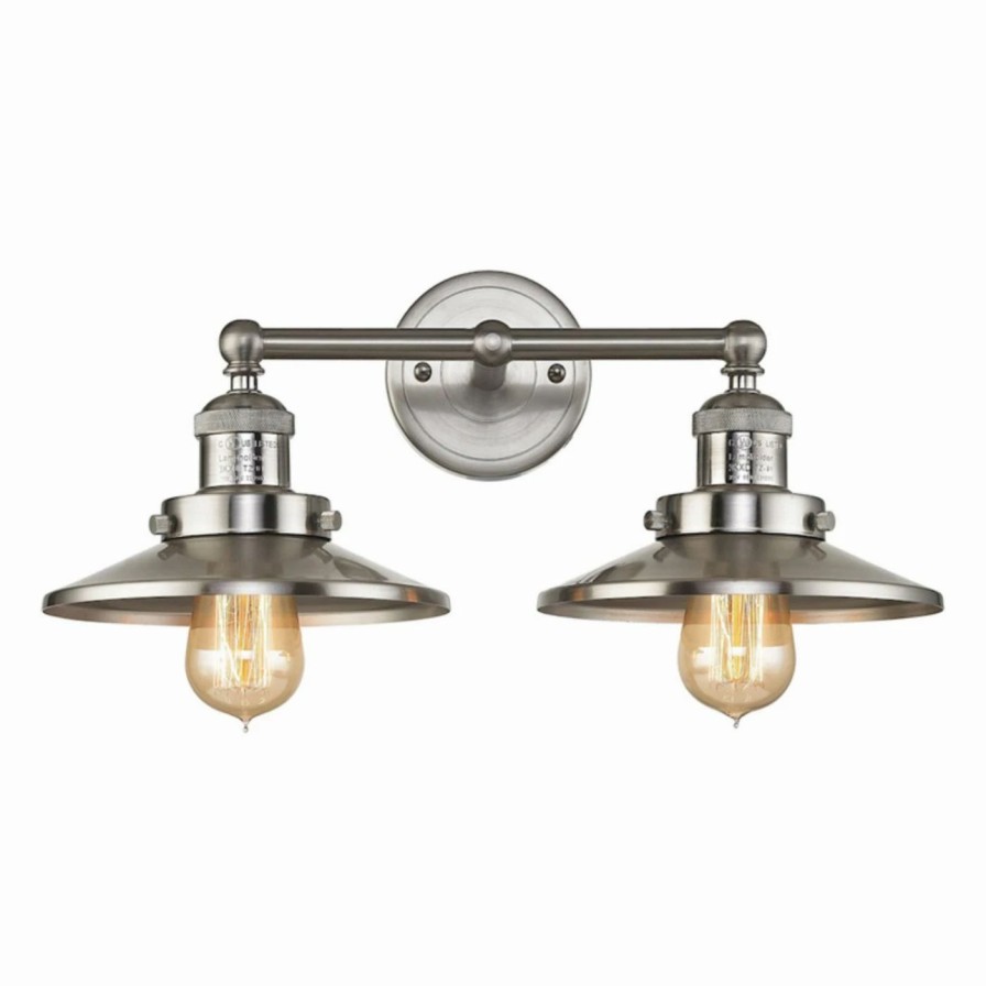 * | Buy Industrial Elk Lighting English Pub 671 2 Light Bathroom Vanity Light