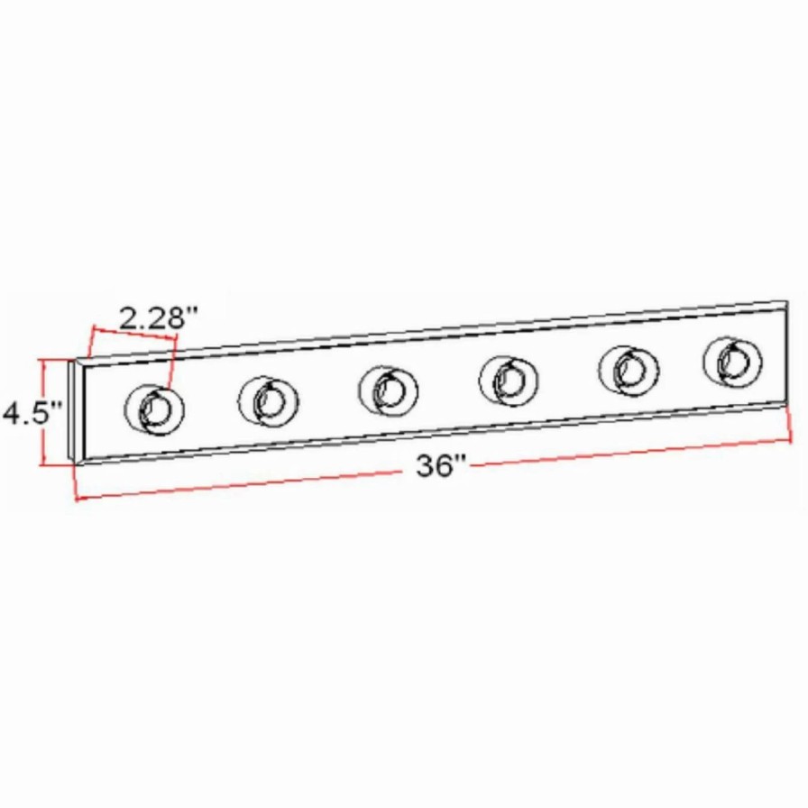 * | Flash Sale Transitional Design House 500223 6 Light Bathroom Vanity Light