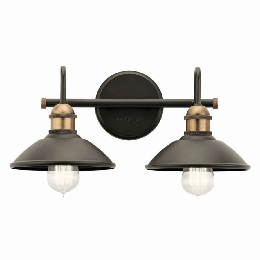 * | Wholesale Industrial Kichler Clyde 45944 Bathroom Vanity Light