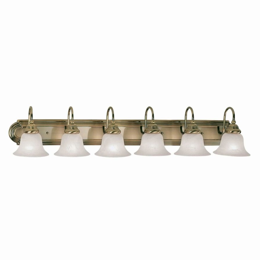 * | Hot Sale Livex Lighting Traditional Livex Belmont 1006 Bath Light 48W In.