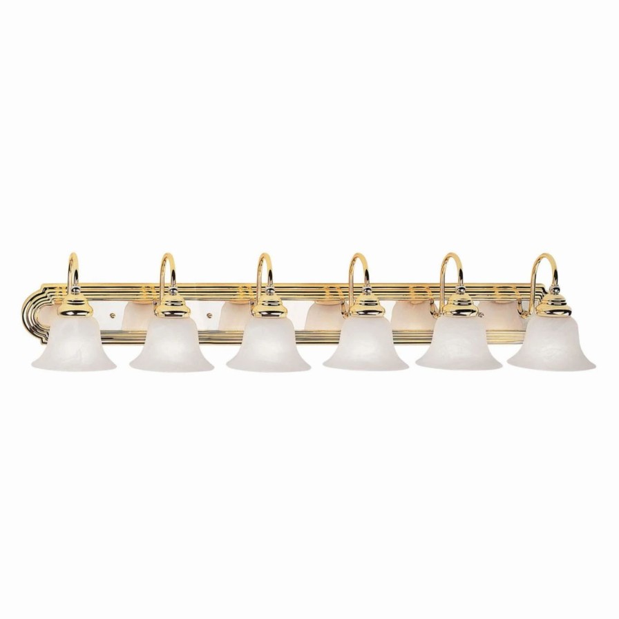 * | Hot Sale Livex Lighting Traditional Livex Belmont 1006 Bath Light 48W In.