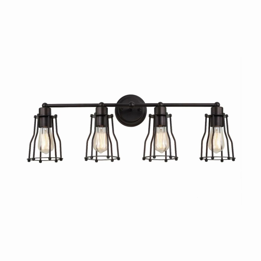 * | Buy Industrial Jonathan Y Florence 4 Light Vanity Light