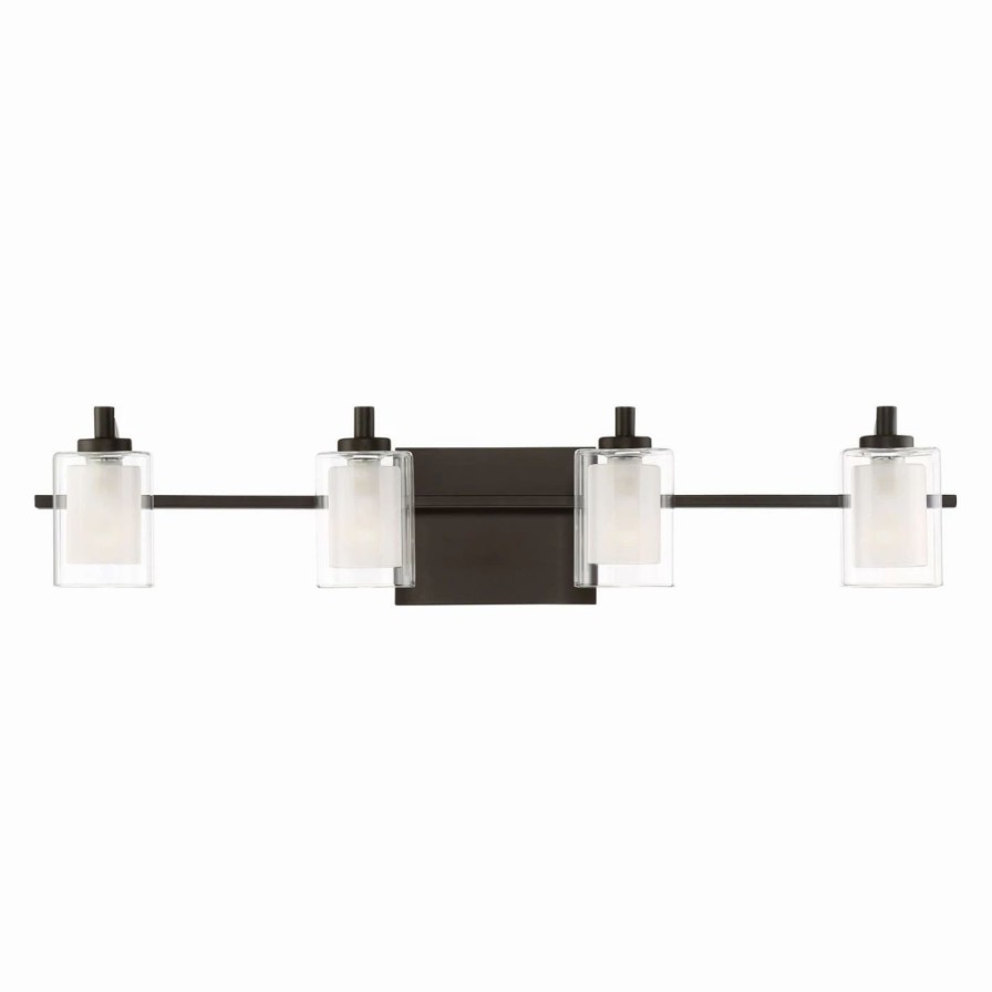 * | Deals Transitional Quoizel Kolt Klt8604Wtled Bathroom Vanity Light