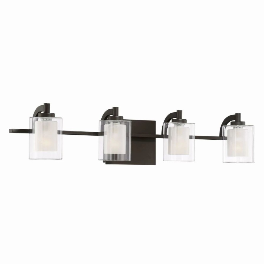 * | Deals Transitional Quoizel Kolt Klt8604Wtled Bathroom Vanity Light