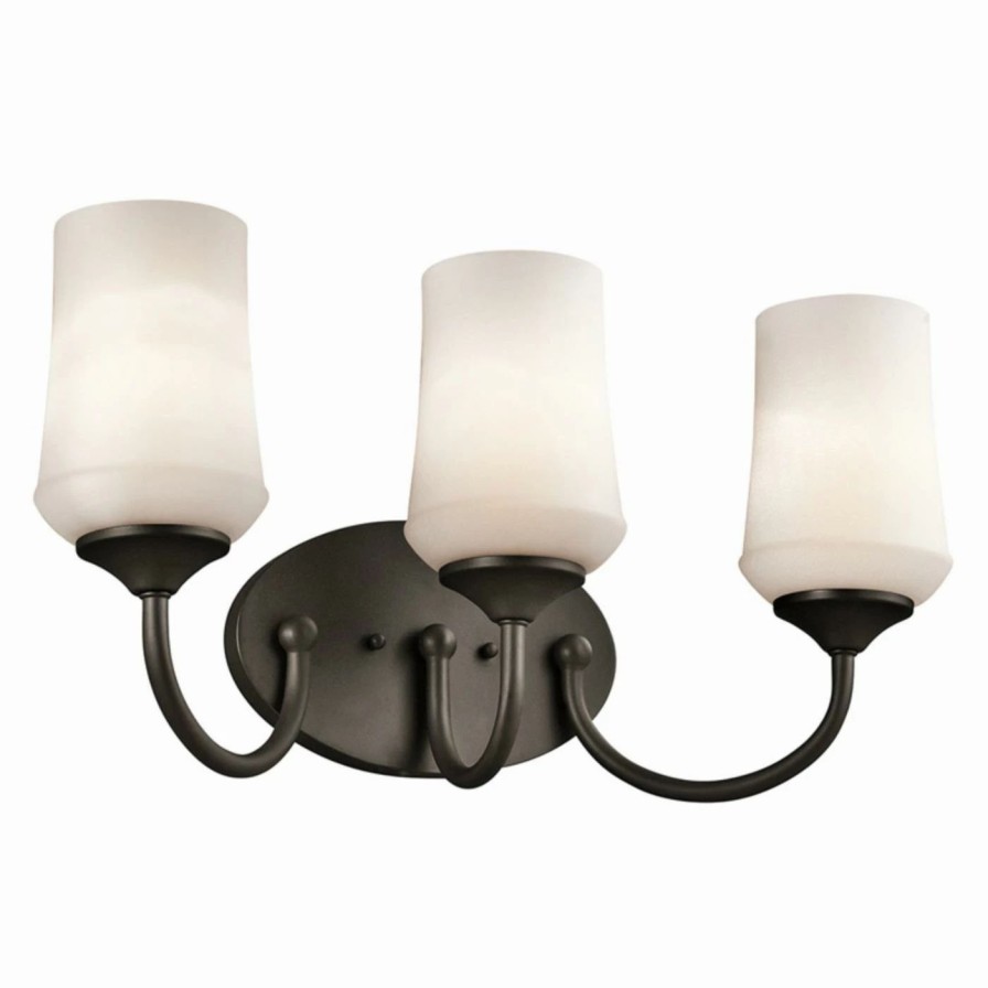 * | Best Pirce Transitional Kichler Aubrey 45570L18 Bathroom Vanity Light