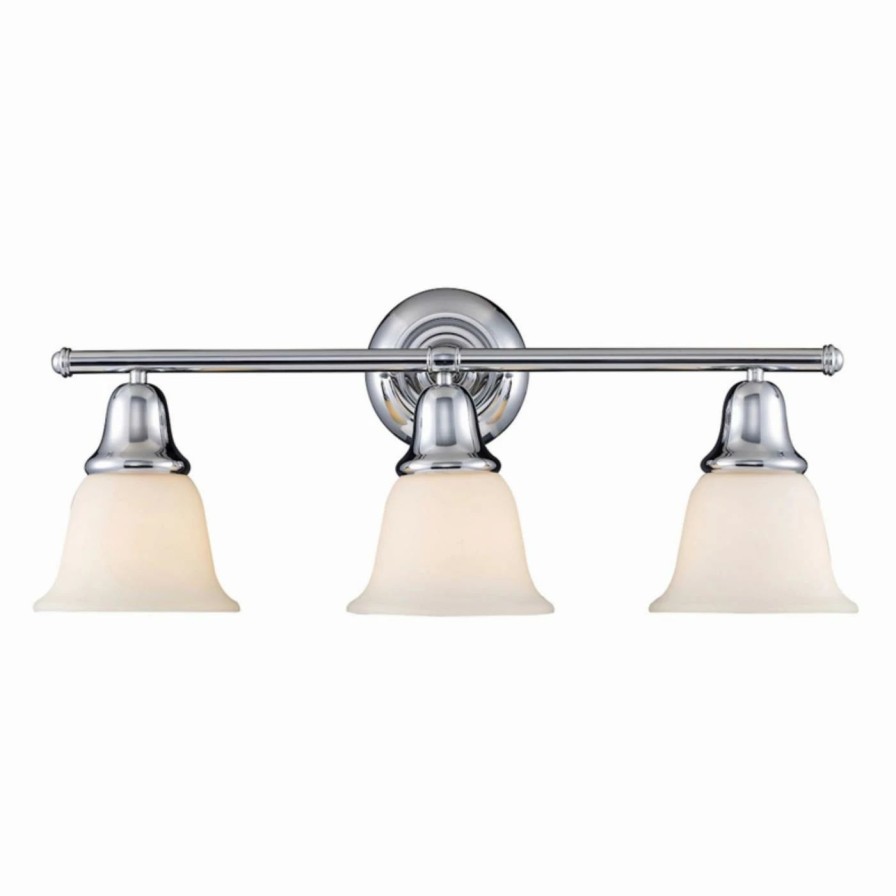 * | Cheapest Transitional Elk Lighting Berwick 3 Light Bathroom Vanity Light