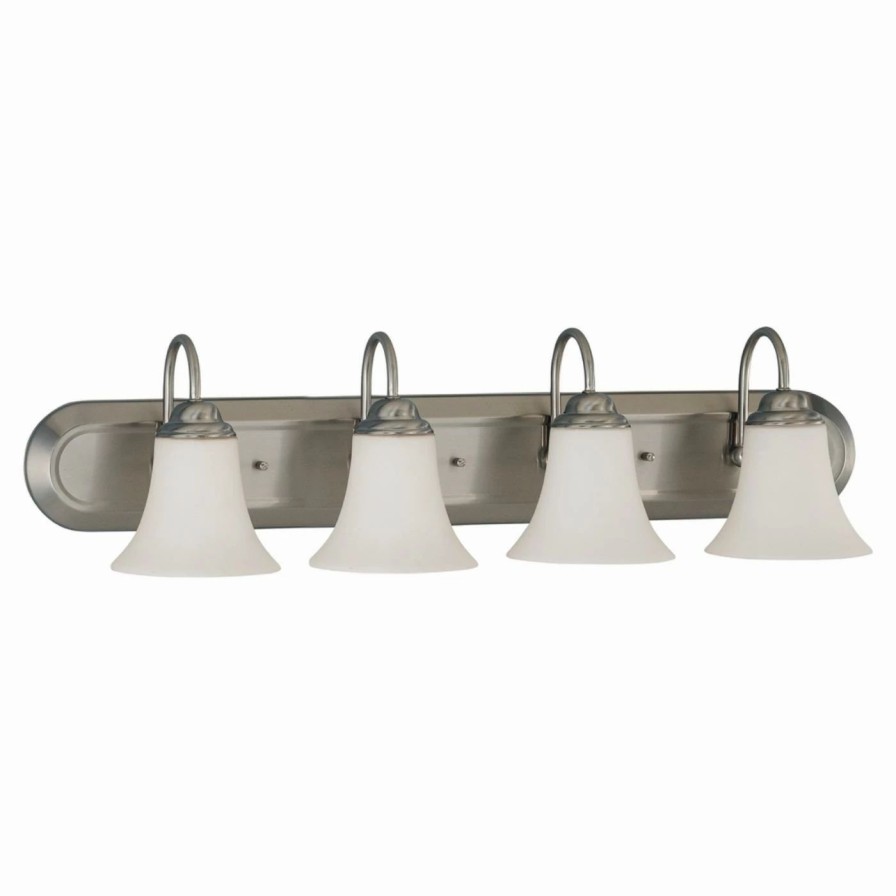 * | Deals Transitional Nuvo 60/1 Dupont 4 Light Bathroom Vanity Light