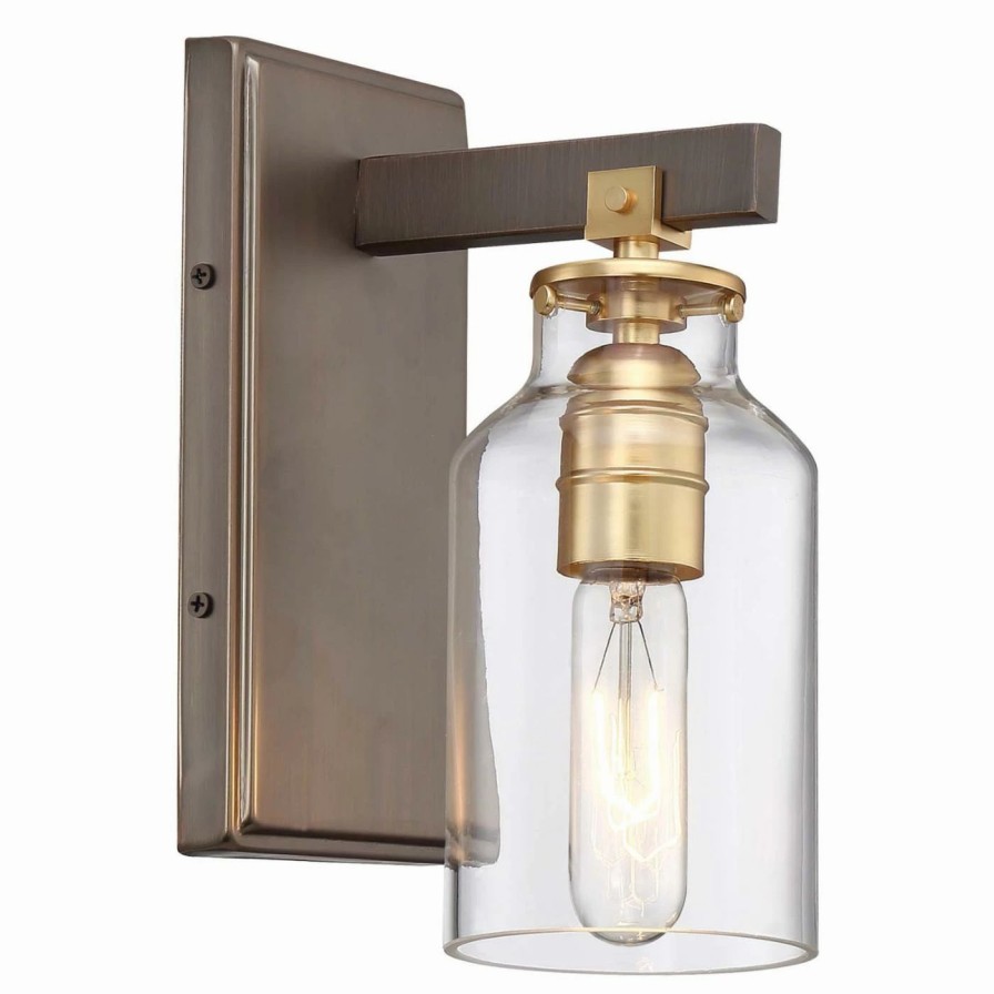 * | Flash Sale Industrial Minka Lavery Morrow 3551-588 Bathroom Vanity Light